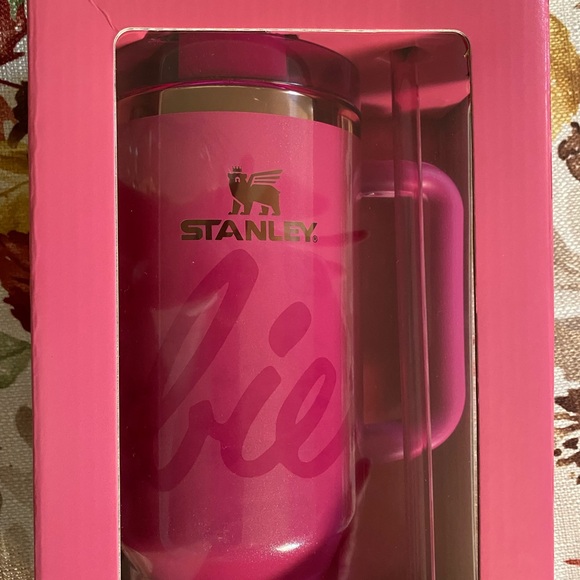 Stanley Hot Pink Barbie Tumbler 65th Anniversary - Picture 5 of 5